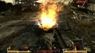 Fallout NV: Rhonda Glitches To Pieces