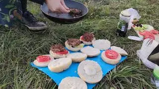 Niedzielny chillout z burgerami :)