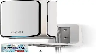 NETGEAR WiFi 7 Wall Mount Kit (RBEWM-10000S) &ndash; Compatible with All Orbi Review
