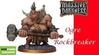 Massive Darkness Painting: Ogre Rockbreaker