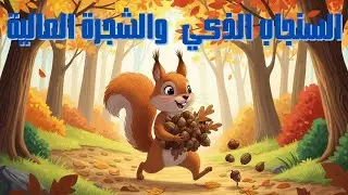 قصة السنجاب الذكي وبيته في أعلى الشجرة | قصة تعليمية هادفة للأطفال.      #قصص #cartoon #animation 