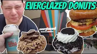 Trying EVERYTHING at Everglazed Donuts in DISNEY Springs!