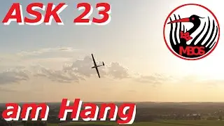 Hangflug: ASK 23 incl. onboard / Segelflug Windberg e.V.
