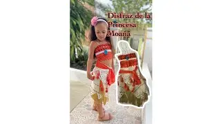 Disfraz de Moana /pasó a paso /disfraz casero / makeup Diosmy