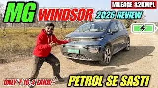 *32KMPL Se Jada Ki Mileage* 2026 MG Windsor EV - Detailed Review | Still Makes Sense ?
