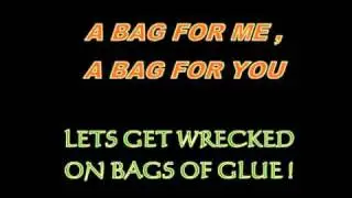 Rubberbandits - Bag Of Glue (Lyrics On Screen)