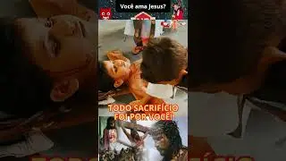 TODO SACRIF&Iacute;CIO FOI POR VOC&Ecirc;! ✝️💖 #f&eacute; #jesus #gratid&atilde;o #esperan&ccedil;a
