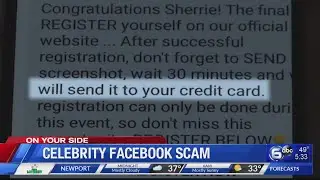 Country music fan doesn't fall for celebrity Facebook scam