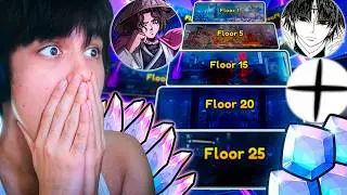 How Far Can We Go In Elemental Towers On Anime Vanguards?