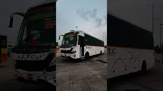 NEW SETC AC SEATER SLEEPER BUS MASS ENTRY IN KCBT KILAMBAKKAM #shorts #setc #massentry