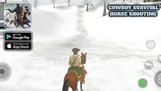 cowboy horse shooting survival Android game play| low-end device supported games