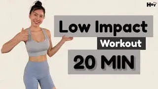 📍LOW IMPACT WORKOUT 20 MIN (Beginner) | ออกกำลังกายแบบแรงกระแทกต่ำ ไม่มีการกระโดด