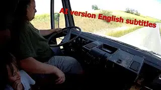Truck prototype Tatra 162 - driving on the road