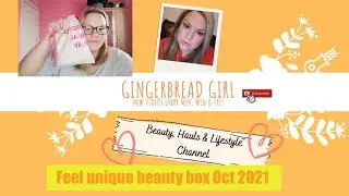 feel unique beauty box Oct 2021