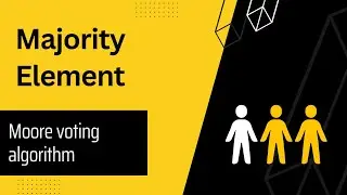 Majority element | Leetcode | Moore voting algorithm