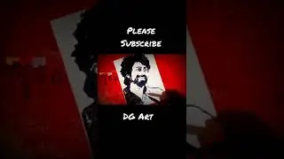 Arjun Das Drawing || #Shorts || #Thalapathy || DG Art