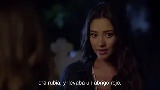 PLL - Emily remembers that she saw a woman in a red coat SUBTITULADO 3x18 