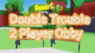 Играю с Другом в Оби На двоих | Double Trouble Two Player Obby (Roblox)