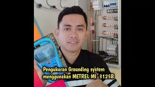 Pengukuran Grounding menggunakan Metrel Mi 3125B||pada Tanah bebatuan