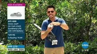 Sun Joe 24Volt Cordless Garden Blower