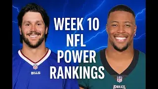 Week 10 NFL Power Rankings