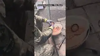Dangerous DIY: Soldier Breaks Grenades for Explosives