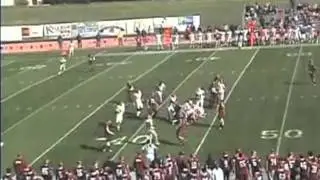 #32 Linebacker Jarrod Tennell 2009-2010 Dixie State College highlight
