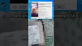 GTA 6 on your HDD #gta6 #pcgaming #funny