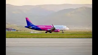 Landing at Sibiu Airport, awesome views….