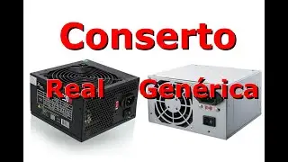 Fontes Reais  X Fontes Genéricas Diferenças e Dicas Para Conserto