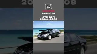 See How Honda Legend Changed Over 36 Years!