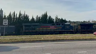 CSX 1972 rolls along Riverwatch on M692
