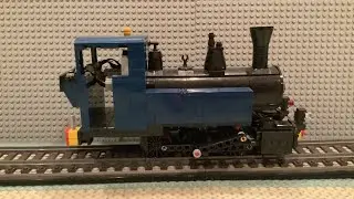 Moc Monday: Lego Narrow Gauge 0-6-0T in Double scale!
