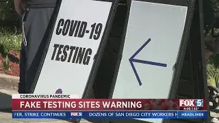 San Diegans Warned To Avoid Fake COVID Testing Sites