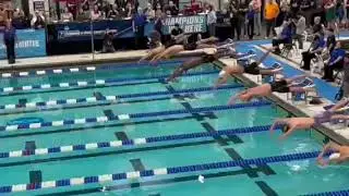 A Different Angle on the 2023 NCAA Men's 50 Free Start