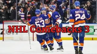 NHL Comebacks Part 3
