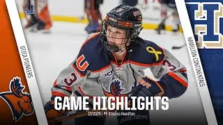 #9 Utica vs Hamilton | Women's Ice Hockey Highlights - 12/10/24