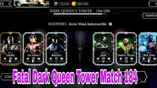 Mk Mobile Dark Queen Fatal Tower Match 184 Battle