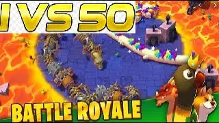 Snake Rivals Arena 1 VS 50 WİN(BATTLE ROYALE)