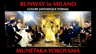 2025AW RUNWAY in MILAN(COMO) - MUNETAKA YOKOYAMA -