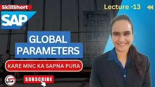 SAP FICO Full Tutorial in Hindi | SAP FICO for Beginners |  Global Parameter