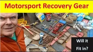 What Recovery Gear do I carry? And how to fit it all in!