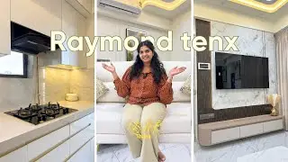 1BHK Luxury Makeover | Raymond TenX Thane | Full Apartment Tour + Modular Kitchen Transformation