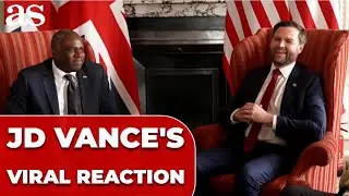 JD VANCE reacts with VIRAL LAUGH to Trump&rsquo;s 2028 election forecast