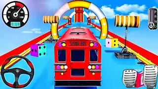 Mega Ramp Bus Stunts Simulator &ndash; Extreme Coach Bus Racing & Driving Challenges Level 23-31
