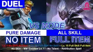VS Mode - Karrie vs Bruno Mobile Legends (All Mode)