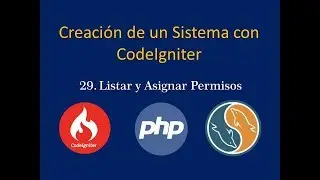 Sistema de ventas desde Cero con CodeIgniter - Listar y Asignar Permisos