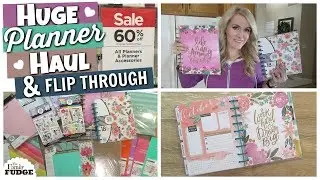 HUGE Happy Planner HAUL + Flip Through || Michael's 60% OFF SALE