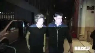 Louis Tomlinson & Niall Horan leaving London nightclub
