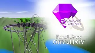 Ultimate Coaster 2 - Diamond Galaxian - B&M Flyer - Official Front Row POV